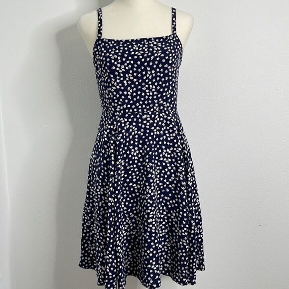 Gap mini floral print sundress.  Adjustable shoulder straps.  Size XS. - Picture 1 of 7